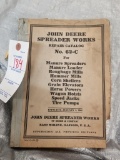 1944 JD Spreader Works Repair Catalog