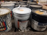10 - 5 gallon Buckets of Various Paint