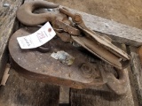 2 - Large Steel Pulleys