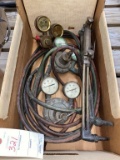 Oxy-Acetylene Gauges, Torches & Hoses in box