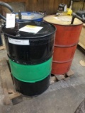 3 Barrels of Oil - Partially Full of HD10 Hyd. Fluid