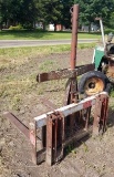 Pin-on Pallet Forks w/ Boom