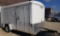 2019 H&H 7'x12' Enclosed Trailer