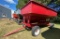 250 Bushel Red Side Dump Gravity Wagon