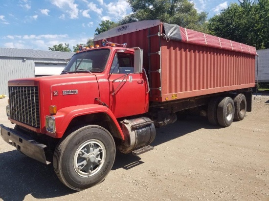 1981 GMC Brigadier Tandem Grain Truck