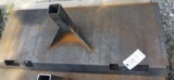 Skid Steer Receiver Hitch Plate