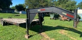 Corn Pro 8'x25'+5' Gooseneck Flatbed Trailer