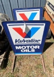 Valvoline Motor Oils Sign