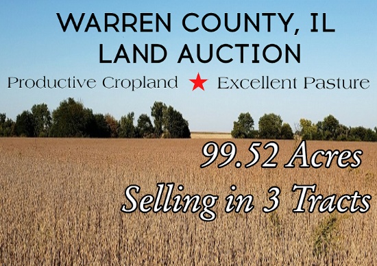 Warren County, IL Land Auction - Adkisson