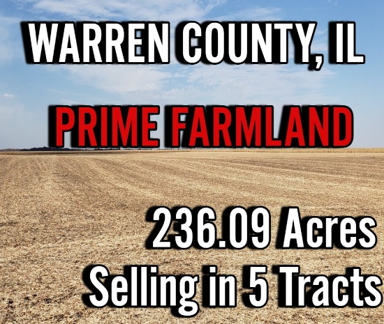 Warren County, IL Land Auction - Tharp