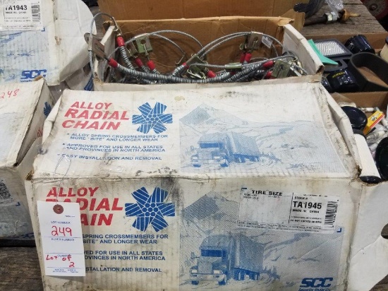 2 - Alloy Radial Tire Cable Chains