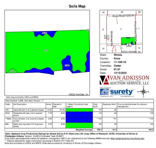 Tract 1 - 82.94 Surveyed Acres