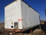 1989 Strick 8'X28' single axle van trailer