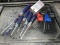 Kobalt screwdrivers, 2 sets of Eklind Allen wrenches
