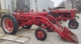 1946 Farmall H WF Tractor w/ loader