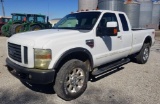 2008 Ford F350 Super Duty Ext. Cab 4X4 Pickup