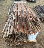 Pallet - Snow Fence, 3 Buckets on Insulators