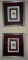 4 - Nectarinia Bird Prints in Matted Frames