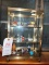 Brass Frame Glass Showcase
