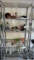 5 shelf wire rack on casters