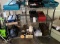 3 shelf wire rack on casters