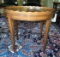 Small Walnut Oval Serving Table