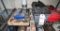 Contents of shelf - Dremel, tool boxes & contents