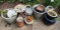 Lot - Stoneware & Clay Planters & Sea Shells