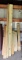 Various lengths of treated lumber