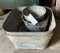 Galvanized wash tubs & buckets