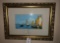 Water Color Sail Boat Picture