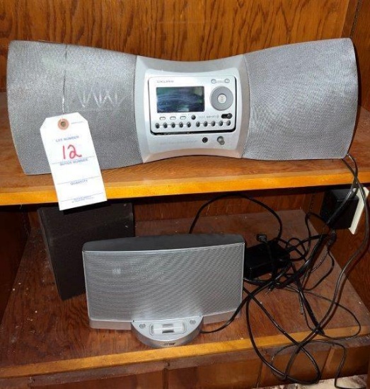 Bose Speaker Dock & Delphi Radio