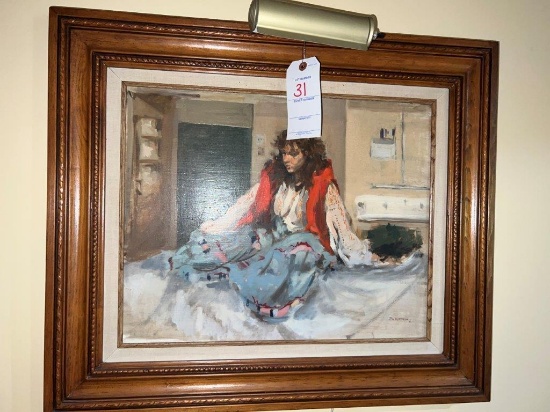 2 - Pictures w/ Lighted Frames