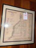 Henderson County, IL Wall Map