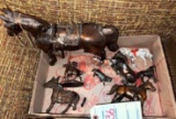 Metal Horse Figurines