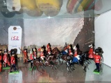 Lot - Miniature metal toy soldiers