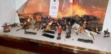 Miniature cowboy & Indian figurines