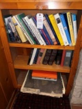 3 shelves of books