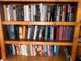 3 shelves of books