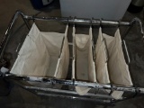 rolling laundry cart