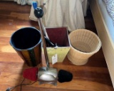 3 - waste baskets - one marked Treasure Island