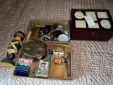 Playing Cards, Kinfe in sheath, picture box