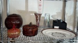 Covered Candy Dishes, Vases, Crystal Bowl (Sweden)