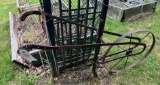 Hand garden plow