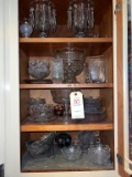 4 Shelves - Press Glass, Compotes