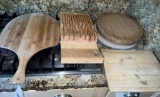 Cutting Boards, Pizza Stone, Knife Holder