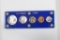 1958 US proof set in Blue acrylic holder
