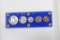 1961 US proof set in Blue acrylic holder