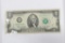 1976 $2 bill slightly circulated creases show
