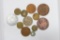 Small bag of various tokens
